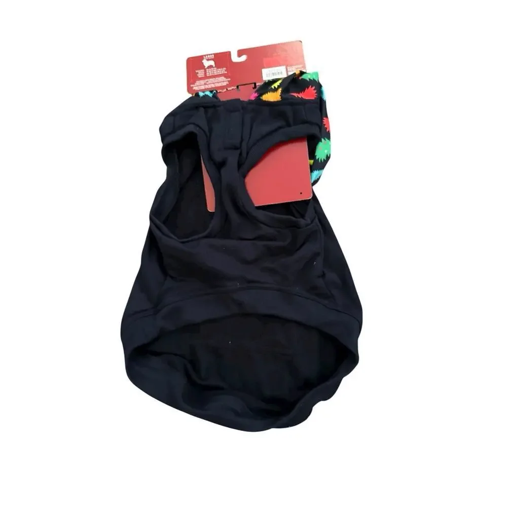 Wondershop Christmas Pet Pajamas Navy Blue Size Large